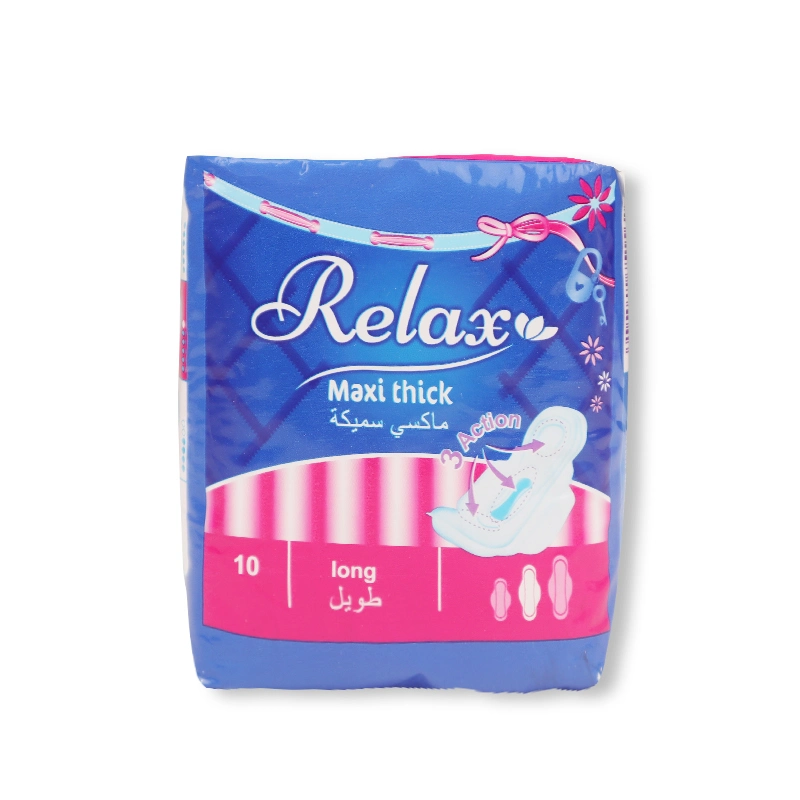 Biodagradablesoft and Comfortable High quality/High cost performance  Sanitary Napkin for Ladies