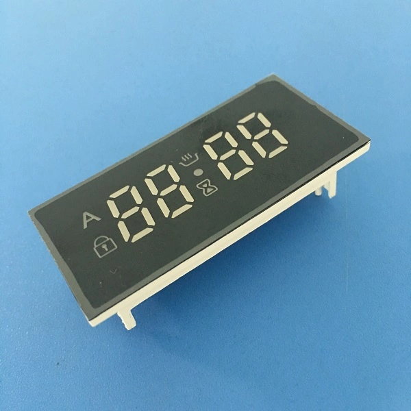 Ultra Bright Amber 7 Segment LED Display 4 Digit Common Cathode for Oven Timer Controller