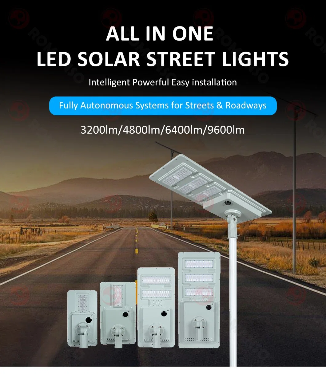 LiFePO4 Battery Countryside LED Solar Lights