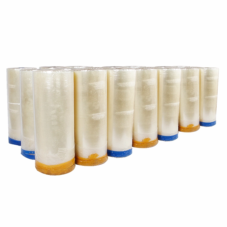 1280mm 38mic 40mic High Quality Material OPP Adhesive Gum Packing Cello Transparent Tape Rolls BOPP Jumbo Roll