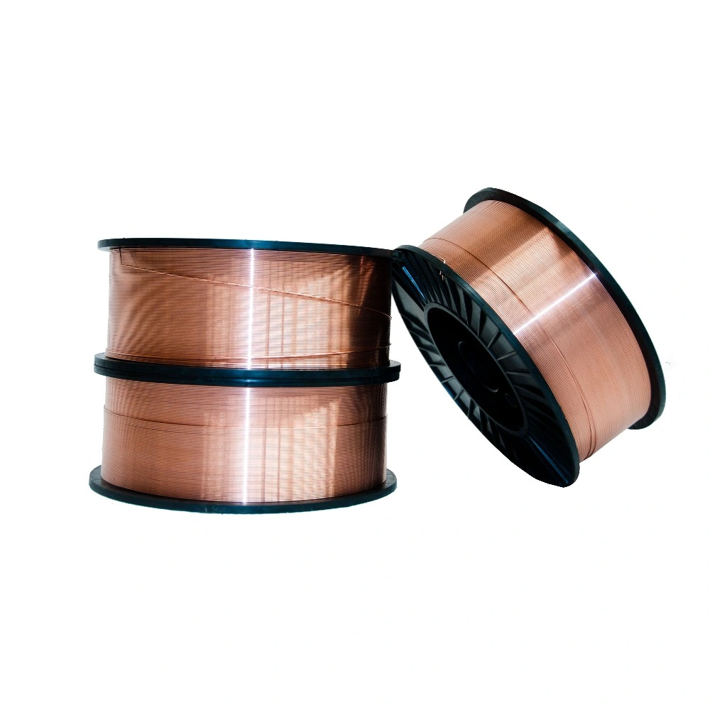 Solid Welding Wire Er70s-6 5kg, 15kg, 20kg/Spool Cooper Coated Good Price Welding Materials