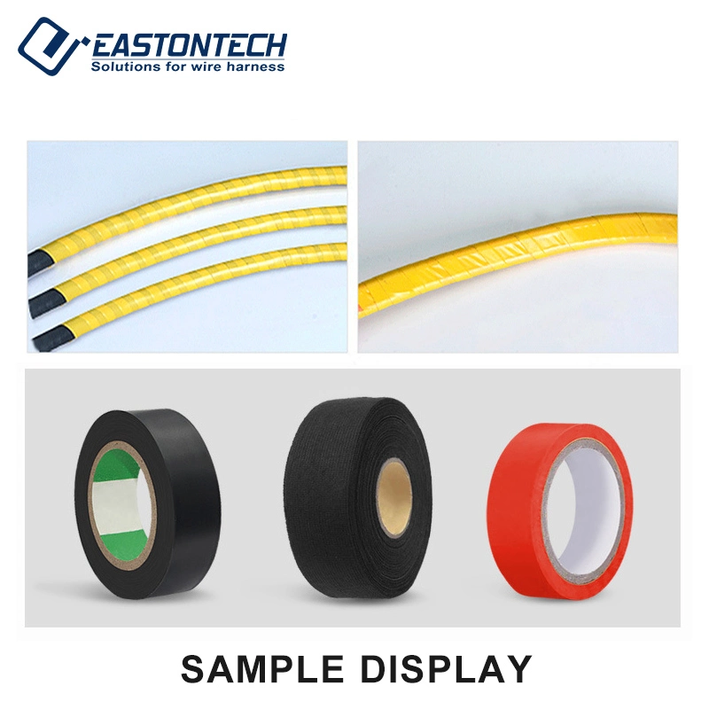 El cable eléctrico cable semi-automático automático de la máquina de envoltura de la cinta de embalaje cinta de la máquina para el mazo de cables