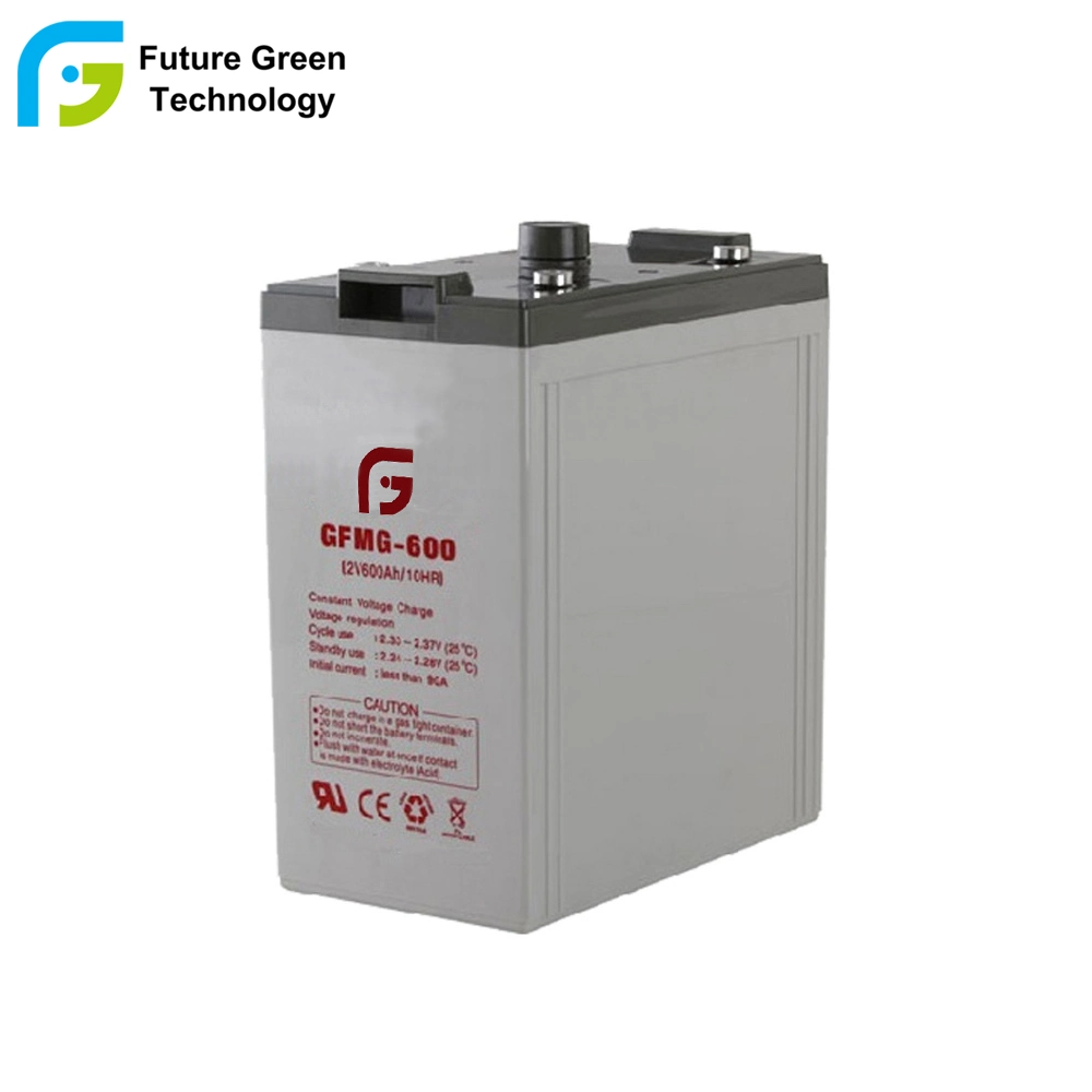 Valve Regulated Entretien 2V 600Ah batterie solaire