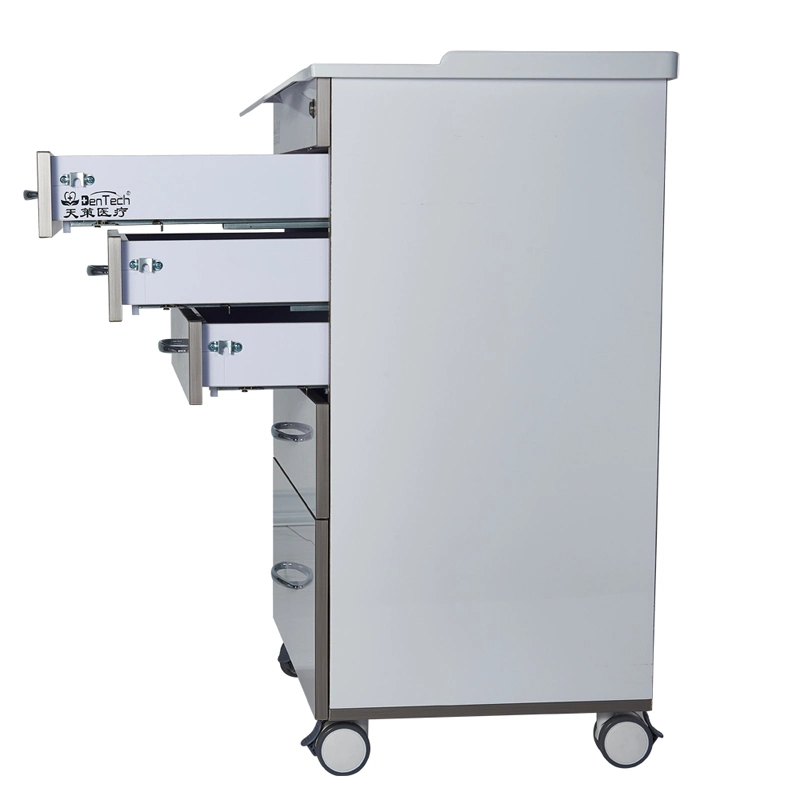 Silencio Anti-Skid Freno rueda con el gabinete dental