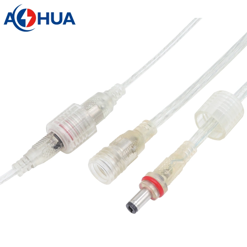 IP65 Cable Solution Male Female DC Power Waterproof Connector