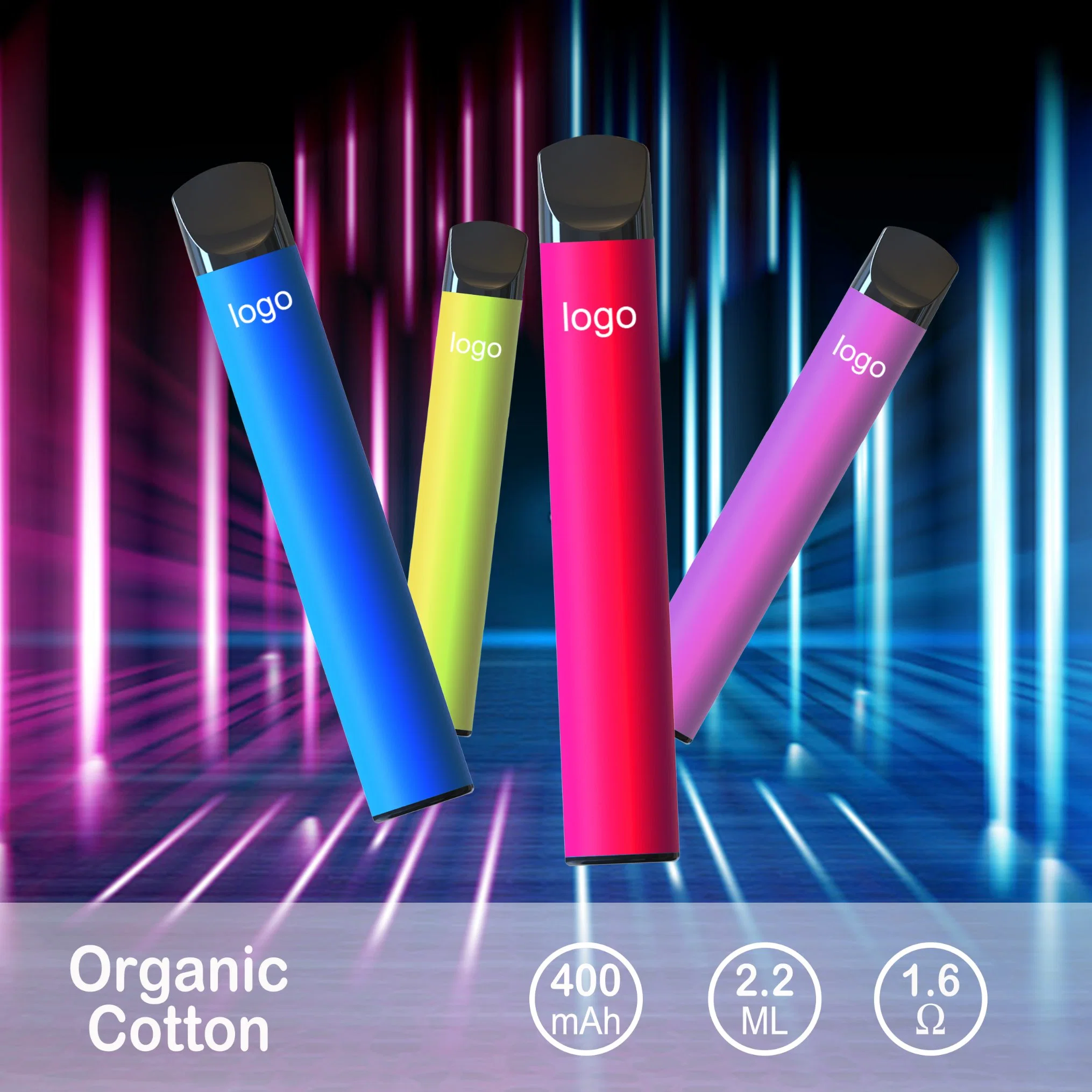 E Cigarettes for Disposable/Chargeable Vape 800 Puff Bar Vape Pen with 10 Tpd Flavors Support Customization