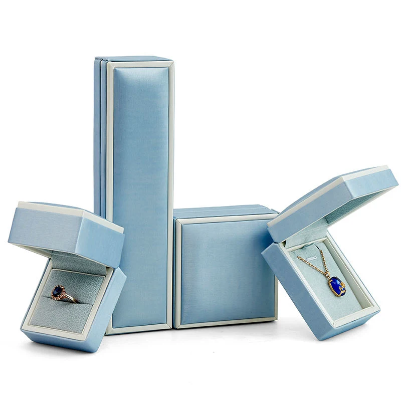 Factory Jewellery Ring Box Logo Custom Jewelry Box Leather Jewelry Box Set