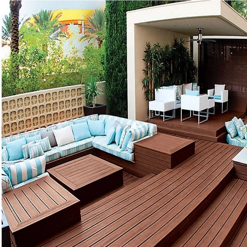 Hot Selling Outdoor Decking Square Garden Terrace Wood Plastic Composite End Cap Trim WPC Deck