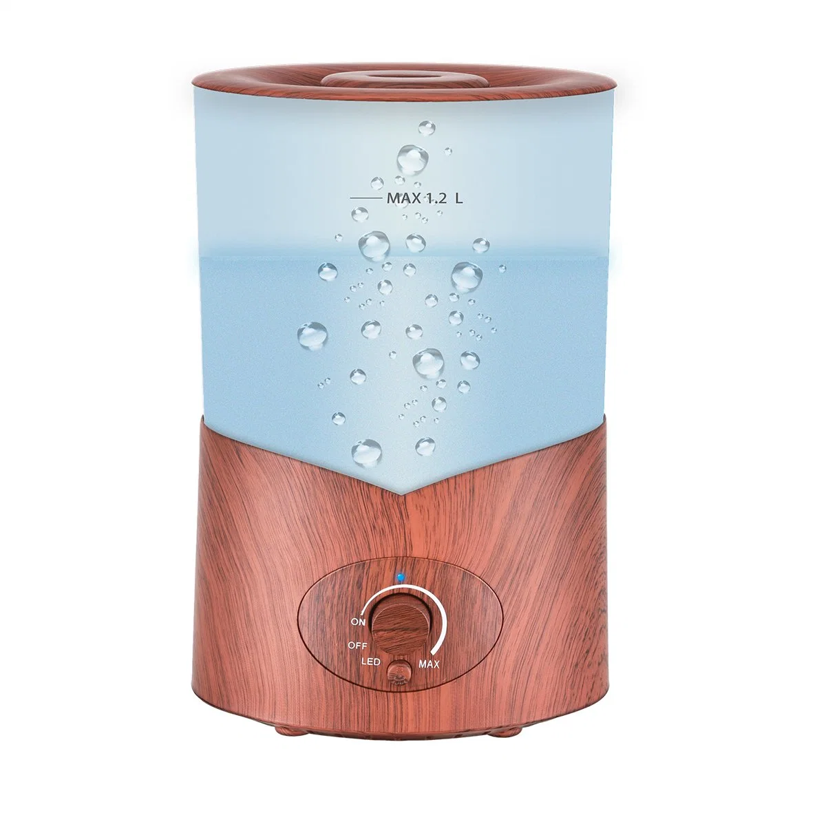 1.2L Humidification Purification and Ionisation Ultrasonic Humidifier