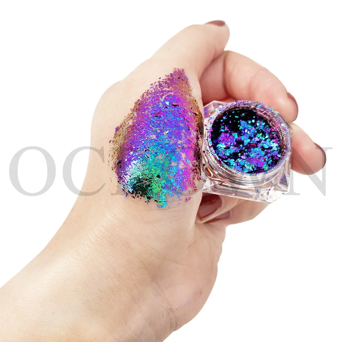 Super Chameleon Flakes Color Shifting Effect Cosmetic Grade Chrome Flakes