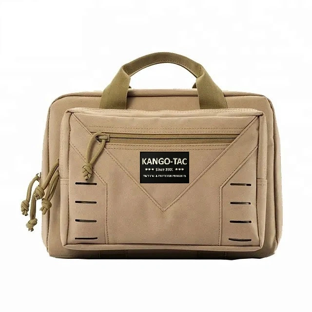 Kango Durable Business Bag Water Resistant Tactical Laptop Bag with Molle System for Outdoor Travel