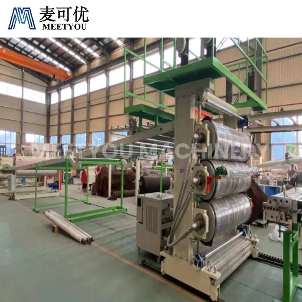 Meetyou Machinery PVC PE ABS Pet High Density PVC Sheet Production Line Suppliers Hard Plastic Boards Production Line China Pet Plate Extrusion Line