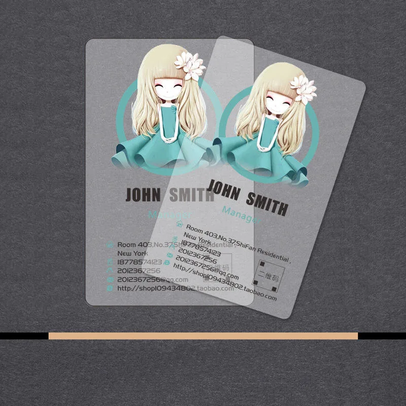 PVC Cards Printing Plastic Business Cards Business Cards with Logopopular