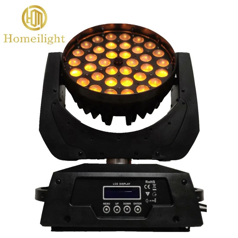 36PCS*12W RGBW 4in1 Focusing Moving Head Lighting for Stage
