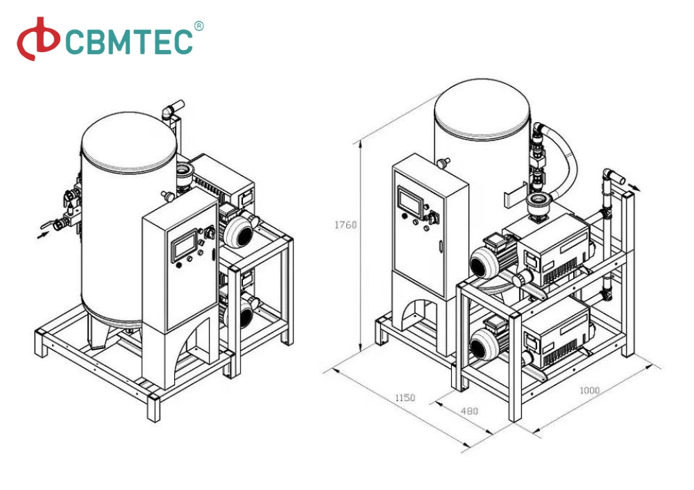 High quality/High cost performance  Medical Central Vacuum System From China Manufacturer