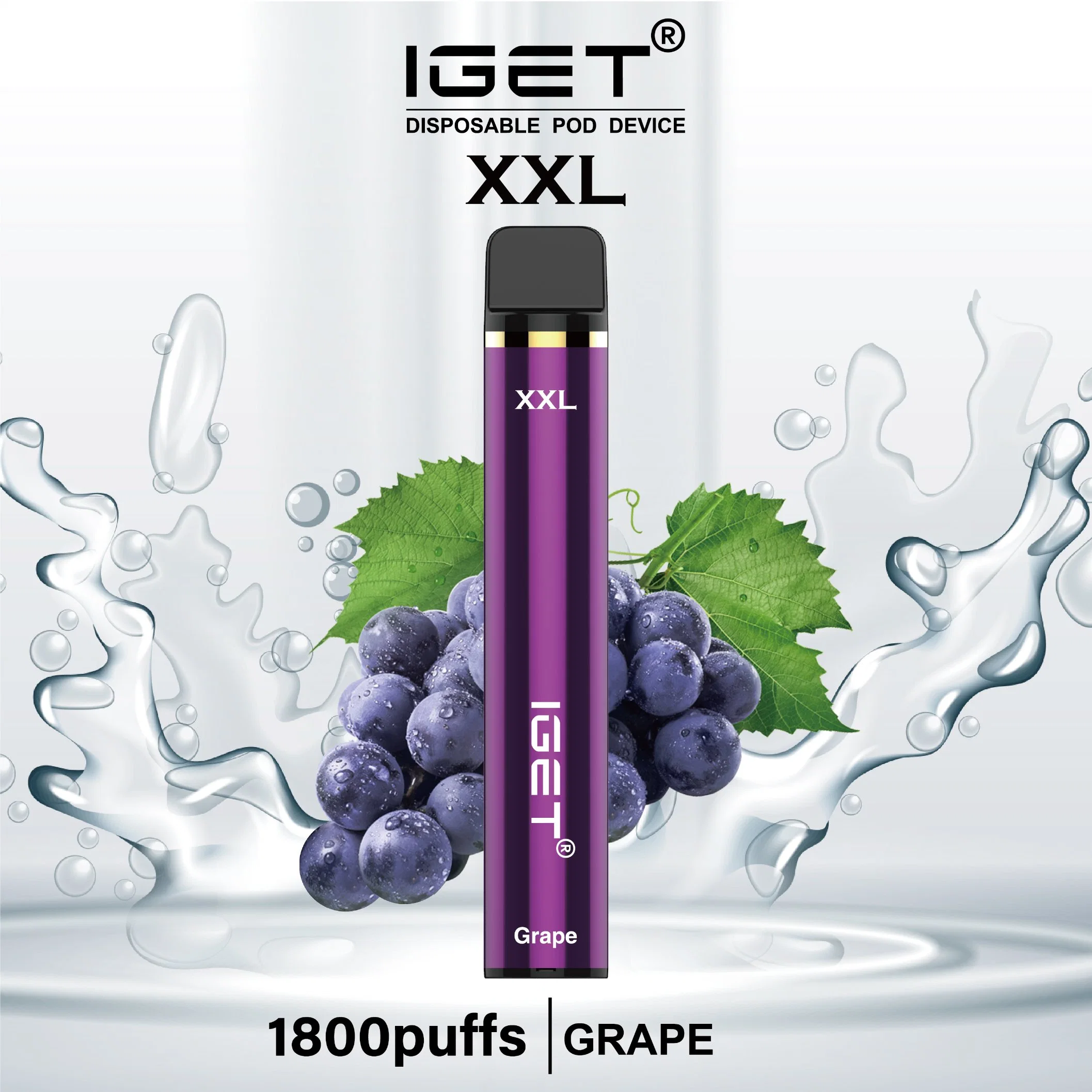 Iget XXL 1800 E Cigarette Vape Wholesale/Supplier Disposable/Chargeable Vape E-Cig Atomizer