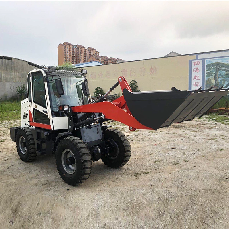 CE Euro 5 EPA Front End Wheel Mini Loader for Sale