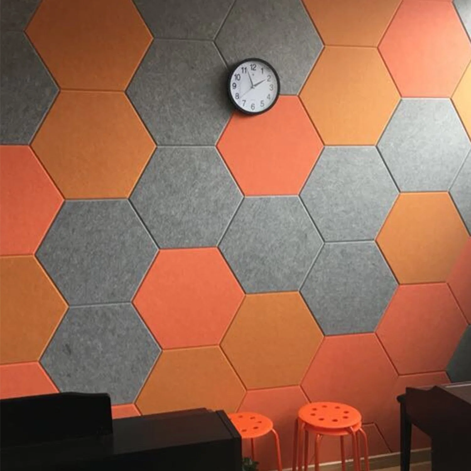 Sound Absorption Fireproof Polyester Fiber Pet Felt Decorative Acoustic Wall Panels