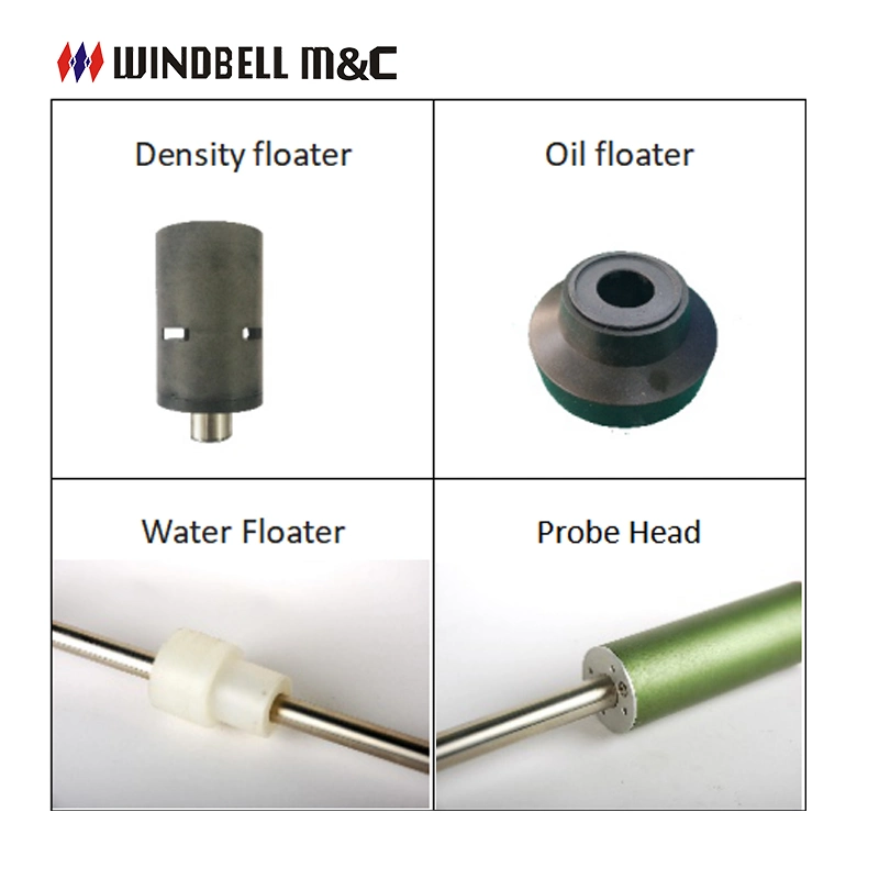 Tankstelle Unterirdischer Tankmessfühler Magnetostriktive Kraftstoffdichtefühler