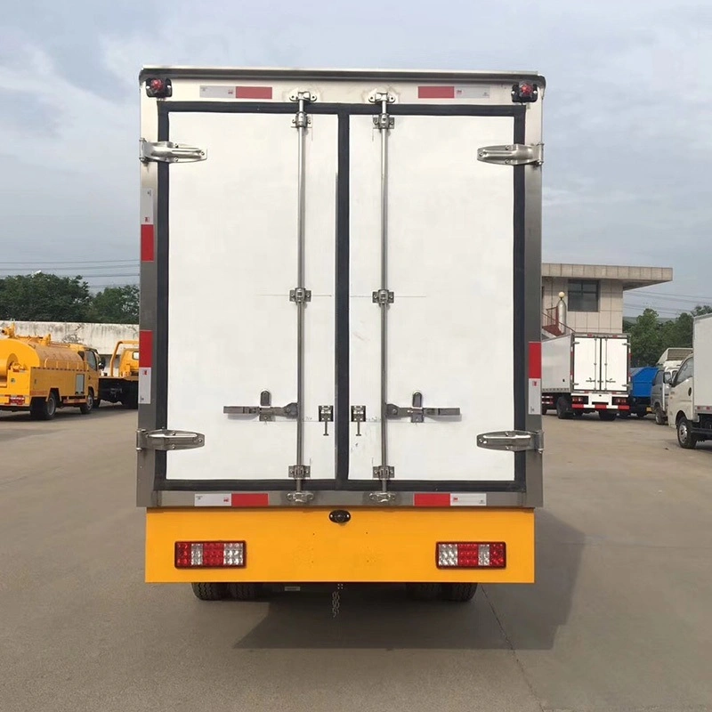 Foton Mini 1 Ton Refrigerator 4X2 Diesel Freezer Box Seafood 1tons Refrigerated Truck in Ghana