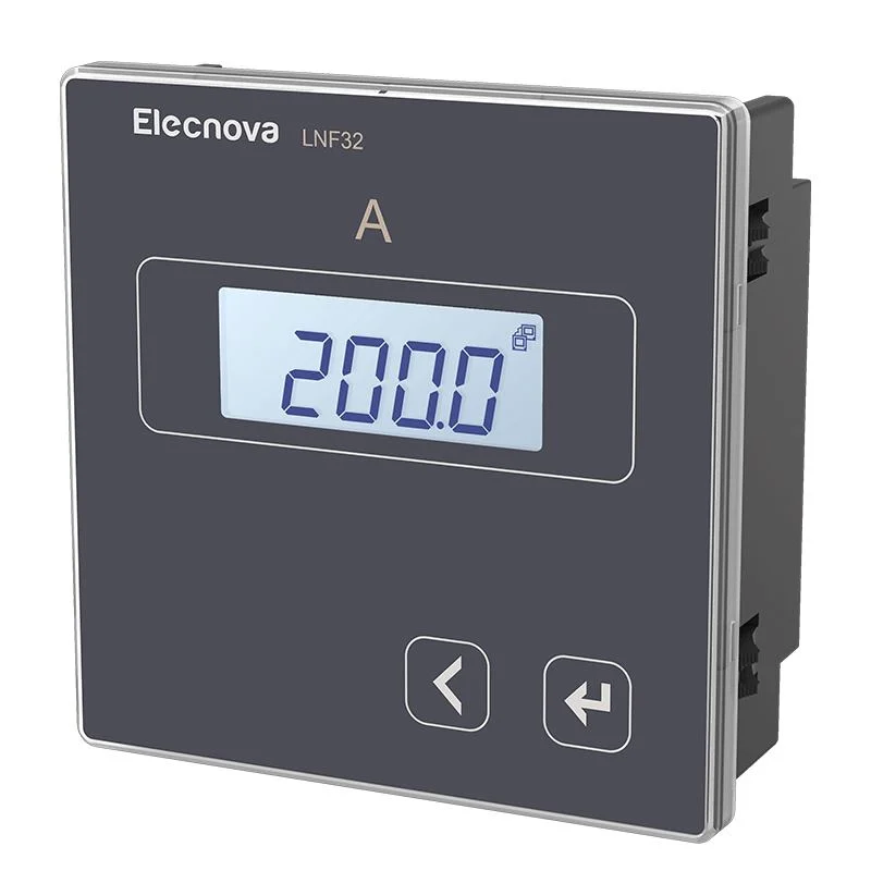 96*96mm Panel Mounted Single Phase Current Digital Power Meter