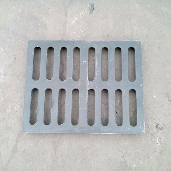 High Load Capacity FRP Drain Grating Trench Drain Covers/Composite Gully Grate Cover/SMC Drain Grate