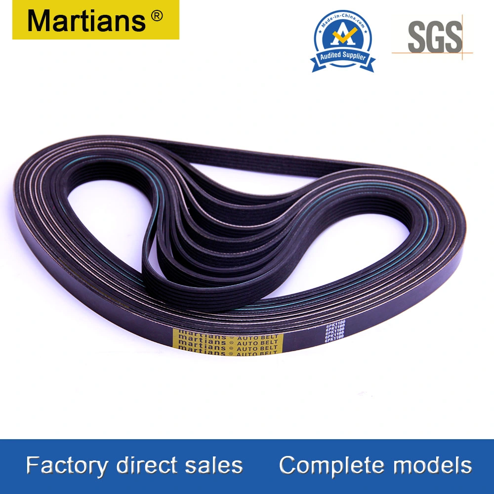 Rubber Poly V Ribbed Pk Belt for DC Motor 4pk835 Drive Belt