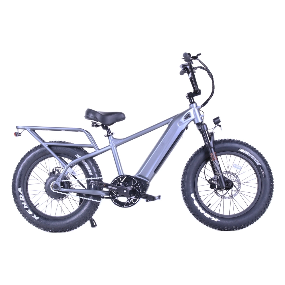 500W 6061 Ebike eléctrico de aleación de aluminio de 750 W de bicicleta de montaña de neumáticos de la grasa con batería de litio