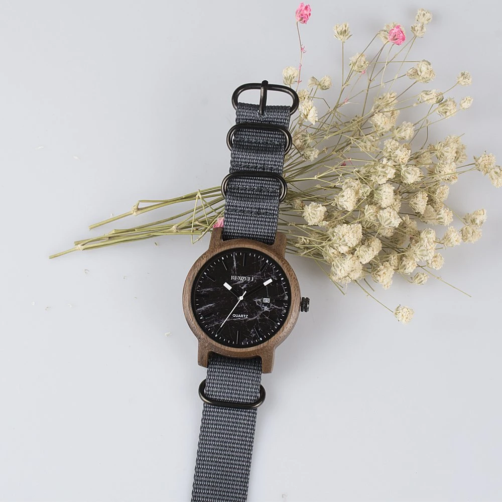 Comercio al por mayor Nuevo estilo reloj de cuarzo reloj de pulsera de madera