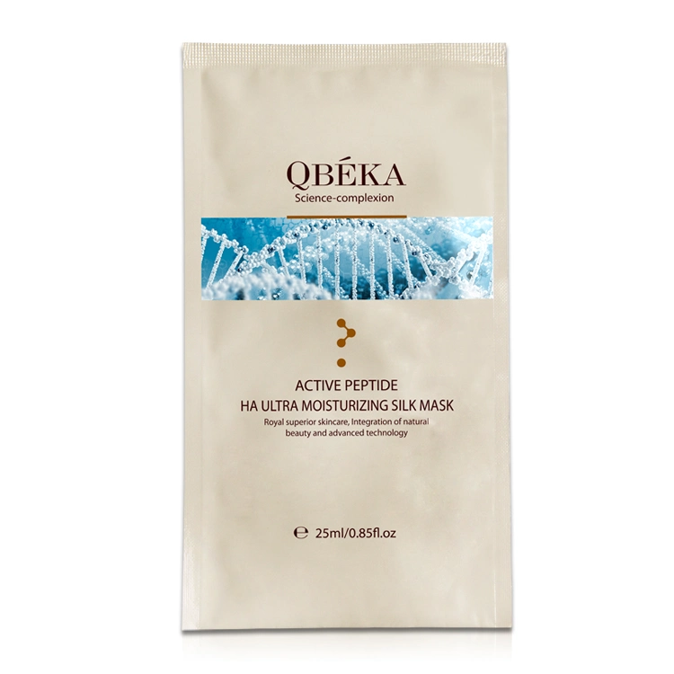 Whitening Natural Qbeka Miracle Hyaluronic Acid Facial Mask Fibroin Face Mask Face Moisturizing Mask