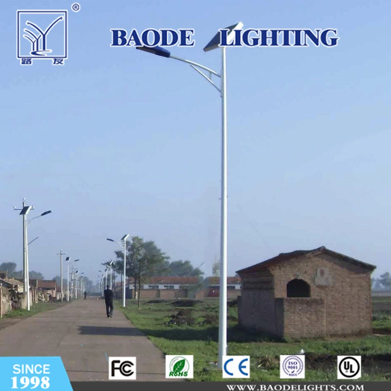 ISO 9001 IP67 Solar Light 6m Lighting Pole 36W LED Street Lamp