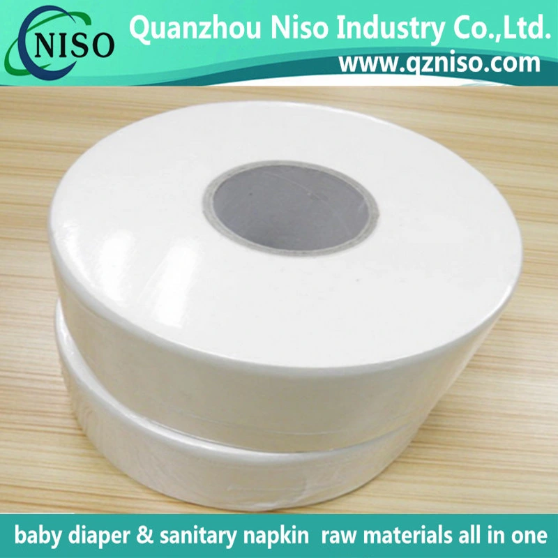 High quality/High cost performance  Carrier Tissue Paper for Baby Diaper and Sanitary Napkin