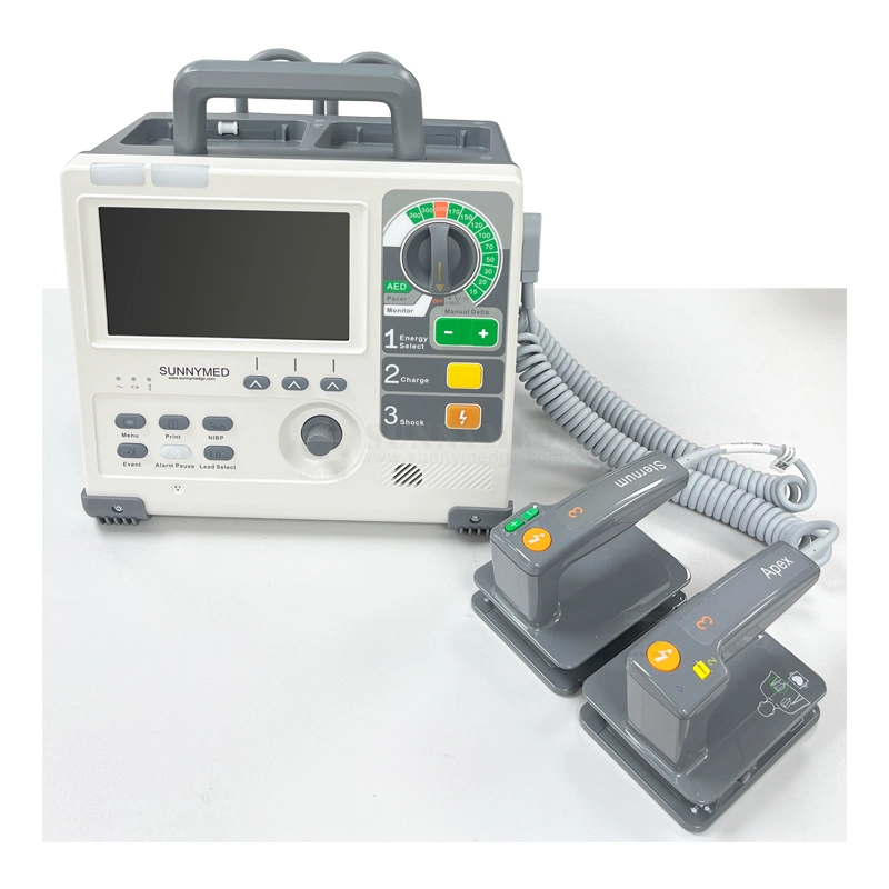 Sy-C026A High-Quality Cardiac Defibrillator Monitor Biphasic Price Aed Defibrillator