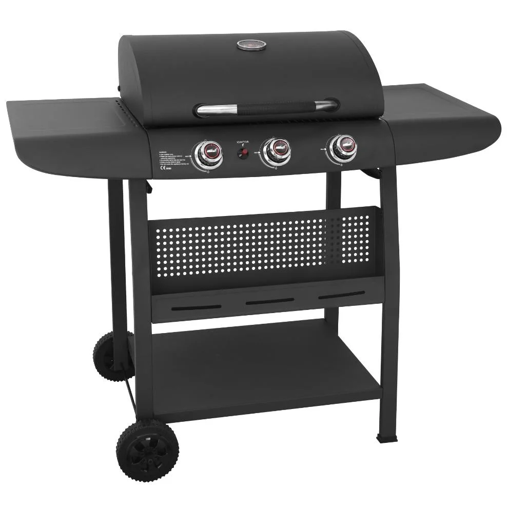 New Design Cheap Outdoor 3 Burner Gas BBQ Grill