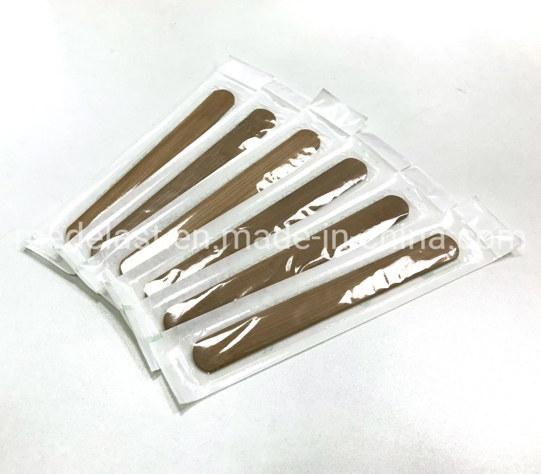 Smooth Dental Bamboo Tongue Depressor Disposable Medical Supplies