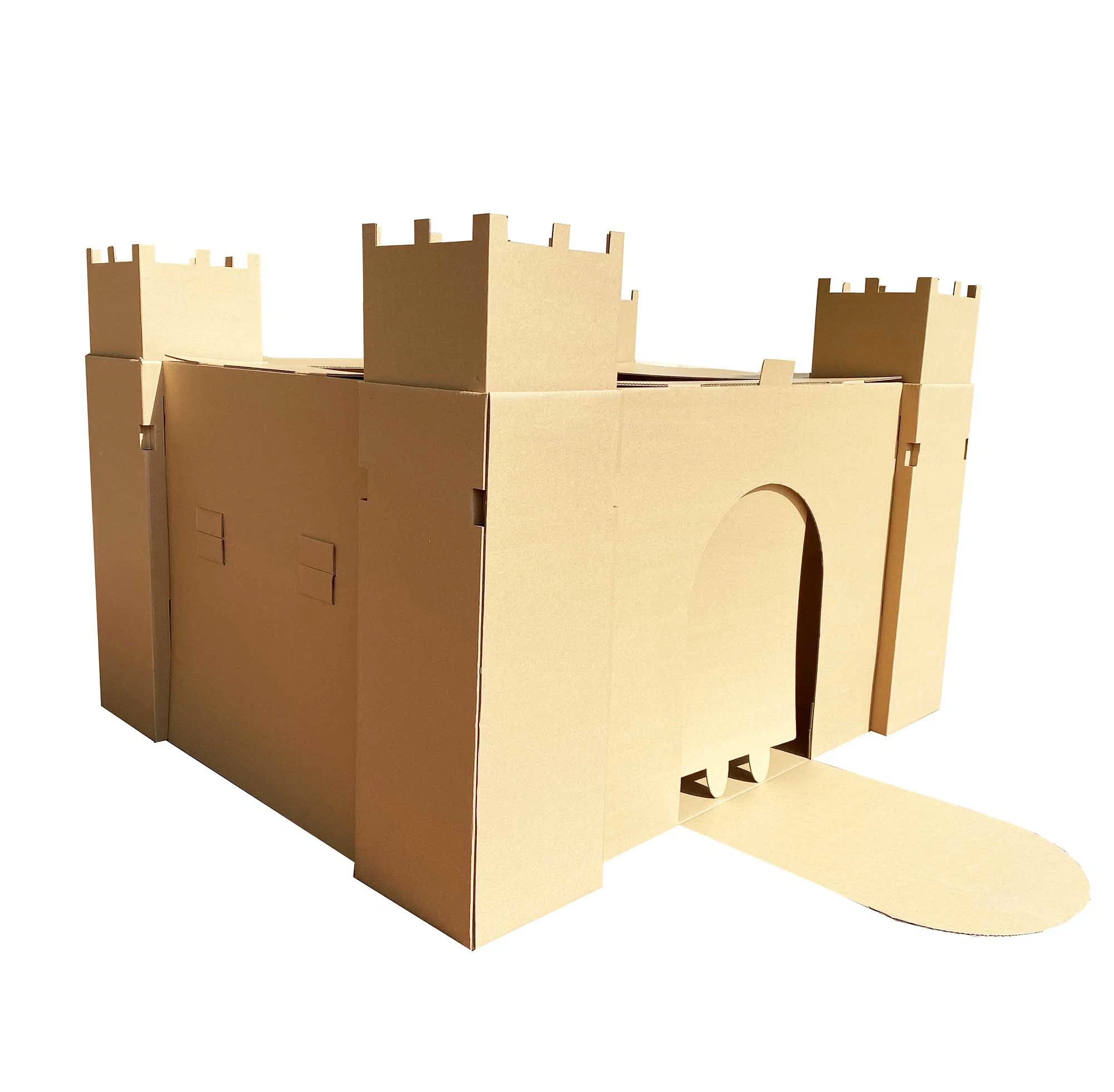 Indoor Playground Cardboard Paper Kid Safe Play Cardboard Box House