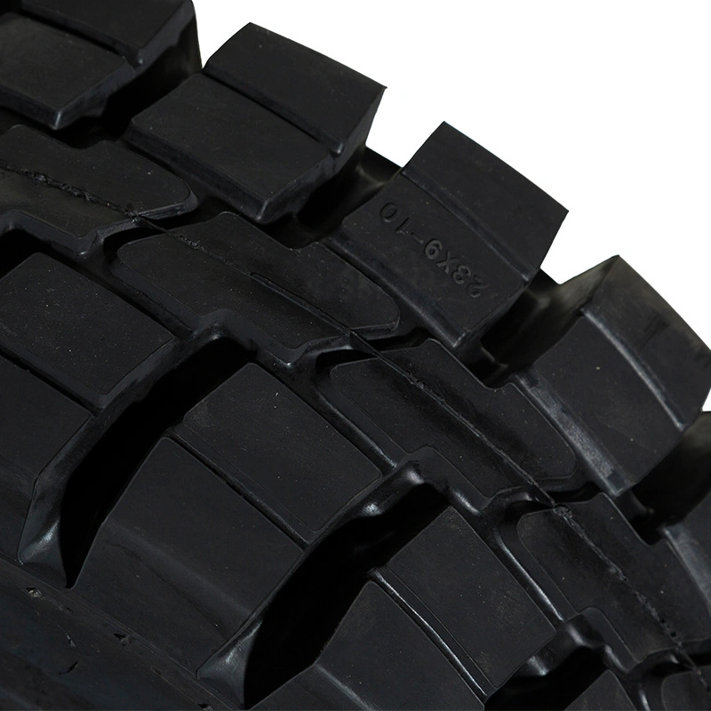 Hot selling 23x9-10 forklift solid tire wear-resistant and durable thick bottom tire