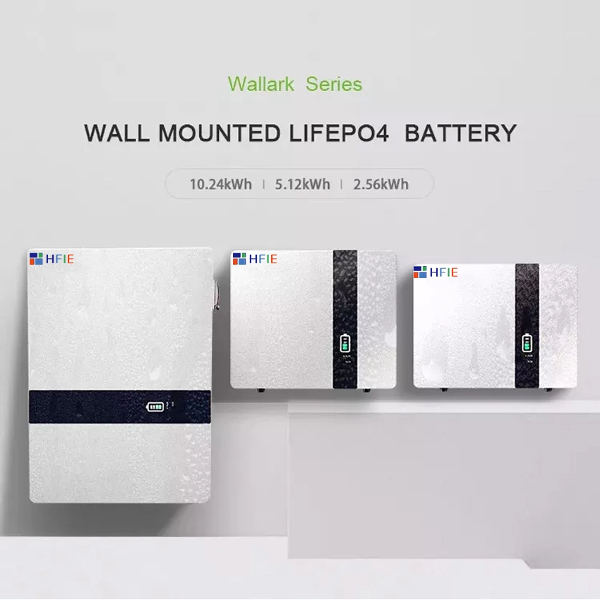 Hfie Hot Sale White Furniture 6000 Cycles Easy to Installation 10kwh 204ah 51.2V Lithium-Ion Battery Household Energy Storage