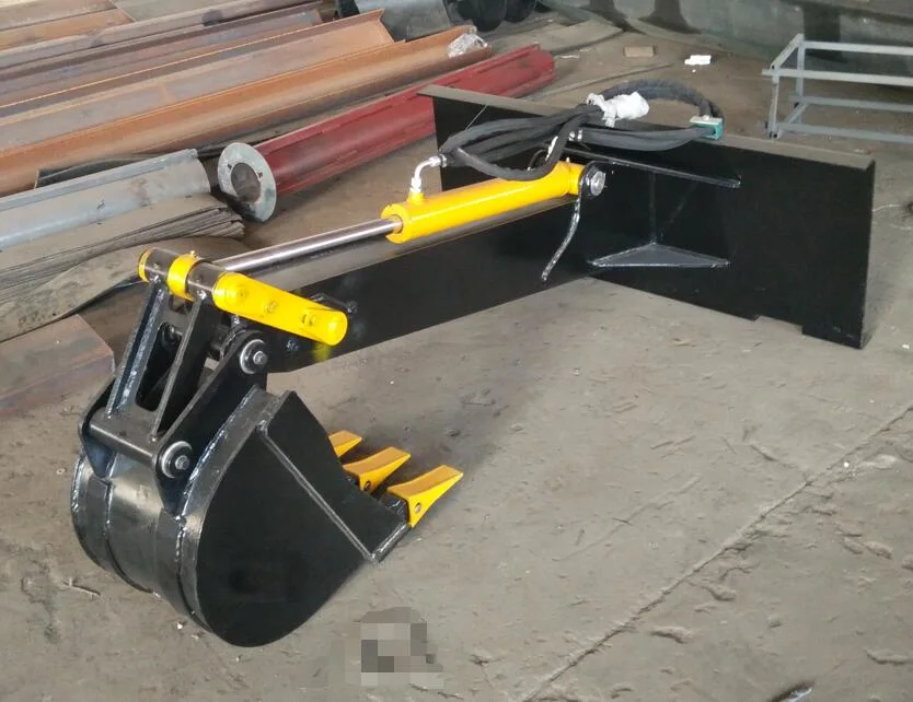 Backhoe Arm Small Digger Attachment for Skidsteer Loader