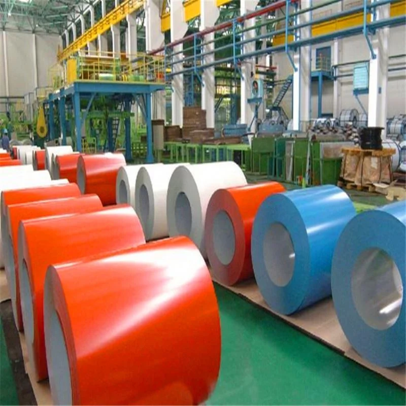 Prepainted Gi PPGI Color Coated Aluminum Galvanized Steel Iron Coil