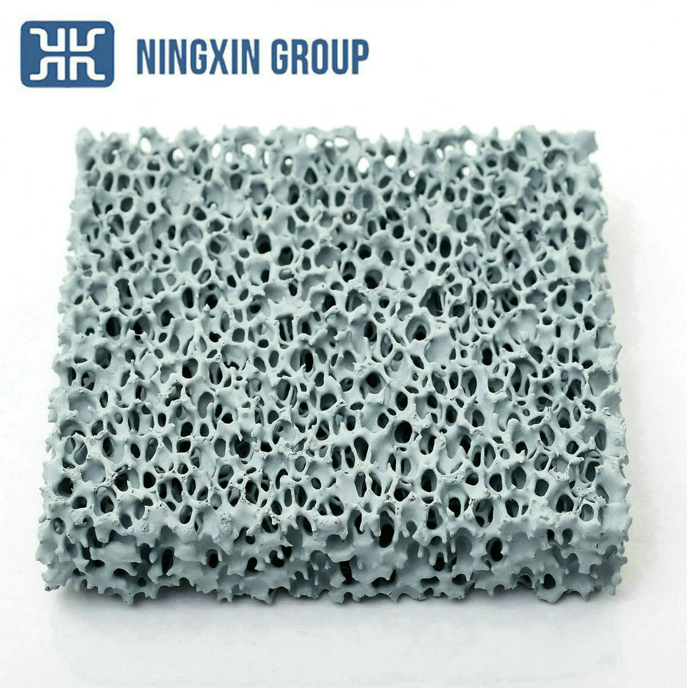 Round Silicon Carbide Ceramic Foam Filter Square Sic Honeycomb Ceramic for Molten Metal Filtration D50*22 D60*22 D70*22 D80*22