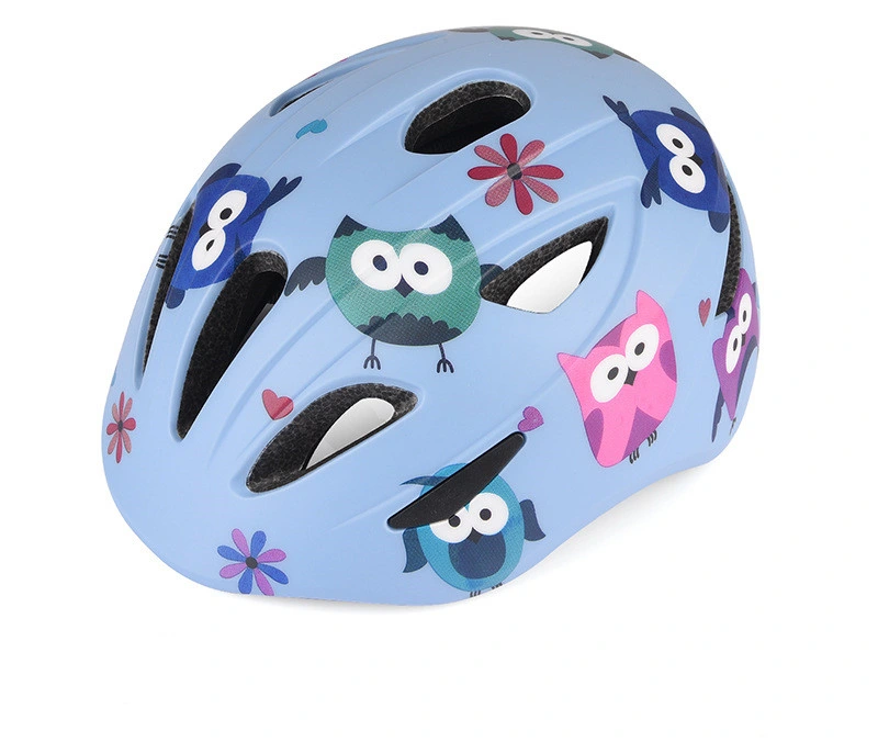 Diseño personalizado de OEM niños pequeños los niños Los niños en el molde de PC de casco Moto casco ligero Skate Helm bicicleta