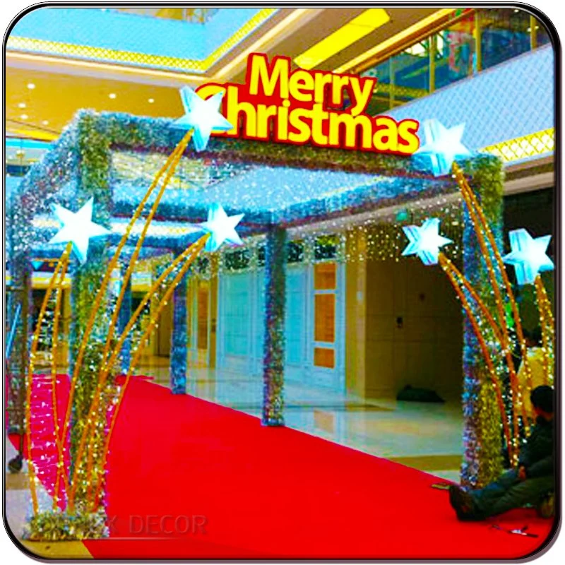 Decoración Toprex decoración exterior Inflatable decoración de Navidad luces LED causa arqueo Arco