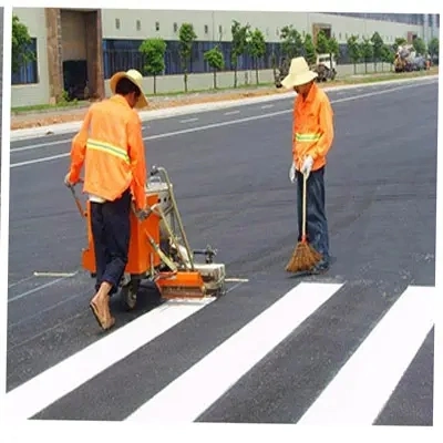 Kundenspezifischer Pflaster Thermoplastic Luminous Paint Road Making Paint Hot Sale