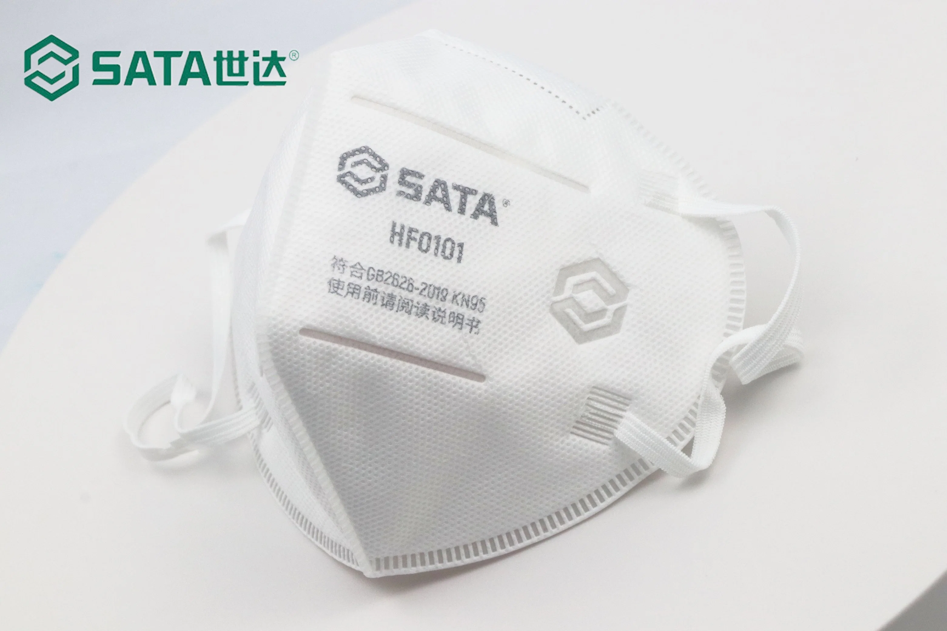 SATA PPE (Grupo de herramientas Apex) Mascarilla desechable para filtro de polvo Hf0101 cómoda máscara blanca