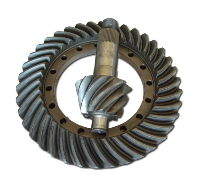 Machining Steel Bevel Shaft Gear for Agricultural Machinery