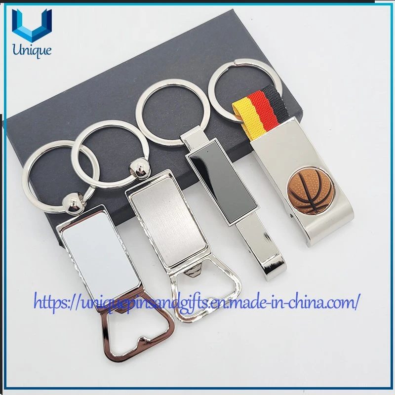 Laser Engraving /Printing Logo Corporate Souvenir Gift Keychain, Fashion Bottle Opener Keychain