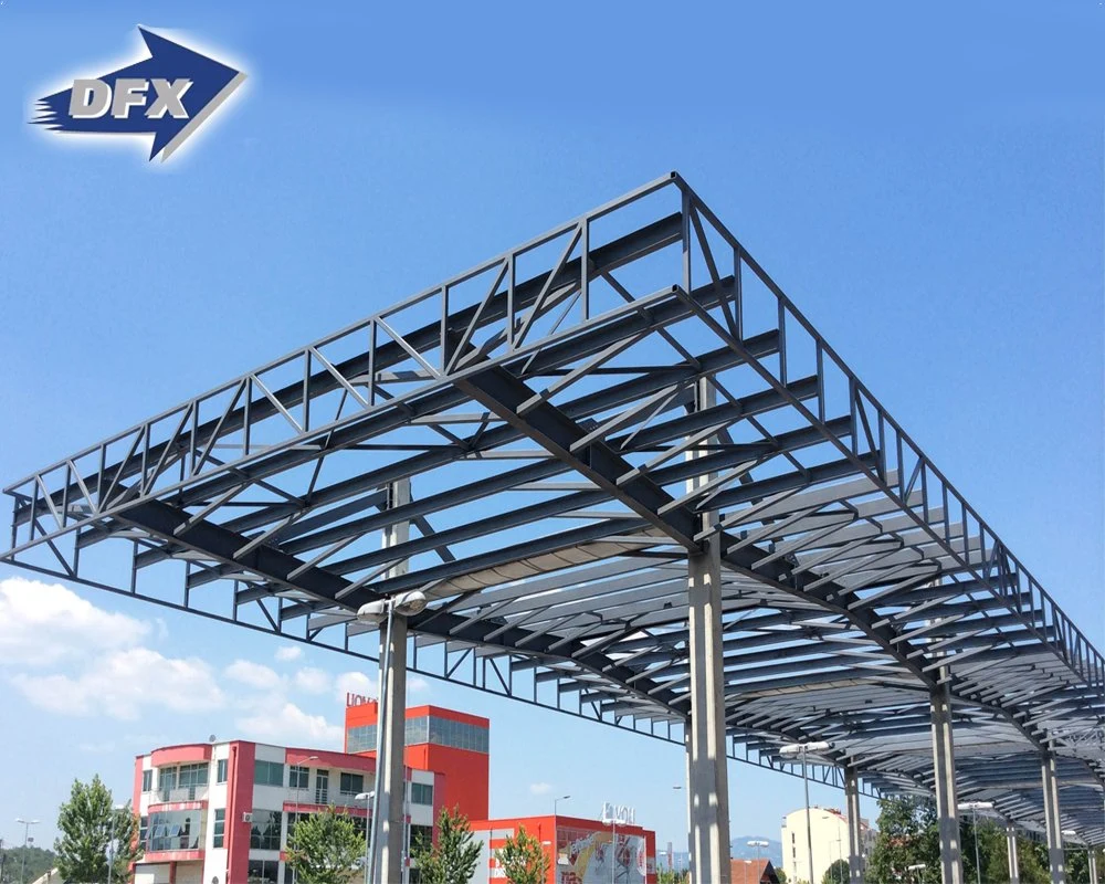 Low Price Flexible Design High Snow Load Galvanized Carport Sheds Metal Steel Structures Frame