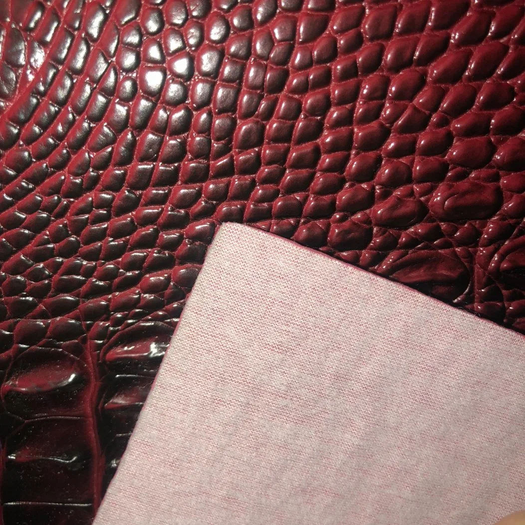 PVC/PU Synthetic Leather Crocodile for Decoration and Furniture