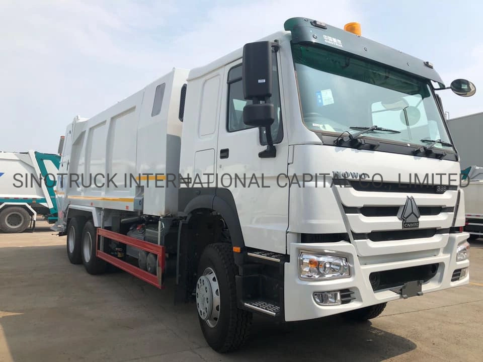 20000L Waste Management Truck HOWO Garbage Collection Truck 20cbm